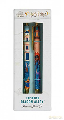 Harry Potter: Exploring Diagon Alley Pen and Pencil Set: Set of 2 - Insight Editions [KSIĄŻKA]