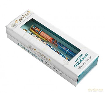 Harry Potter: Exploring Diagon Alley Pen and Pencil Set: Set of 2 - Insight Editions [KSIĄŻKA]