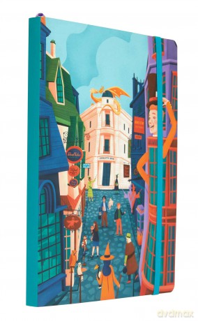 Harry Potter: Exploring Diagon Alley Softcover Notebook (Studio Muti) - Insight Editions [KSIĄŻKA]