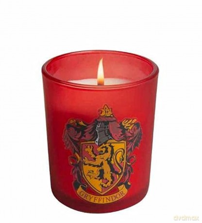 Harry Potter: Gryffindor Scented Glass Candle (8 oz) (HP Classic Collection) - Insight Editions [KSIĄŻKA]