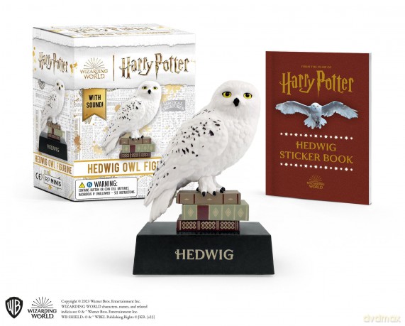 Harry Potter: Hedwig Owl Figurine: With Sound! (RP Minis) - Warner Bros. Consumer Products [KSIĄŻKA]