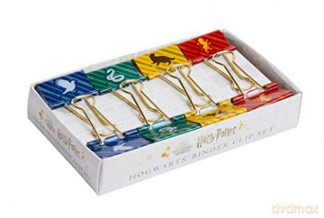 Harry Potter: Hogwarts Binder Clips: Set of 8 (Classic Collection): 0 - Insight Editions [KSIĄŻKA]
