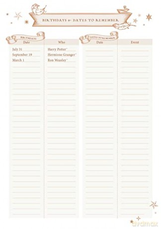 Harry Potter: Hogwarts Stand Together Traveler's Notebook Set: (Refillable Notebook) - Insight Editions [KALENDARZ]