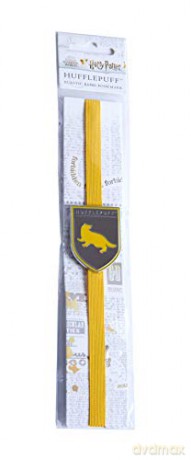 Harry Potter: Hufflepuff Elastic Band Bookmark (Classic Collection) - Insight Editions [KSIĄŻKA]