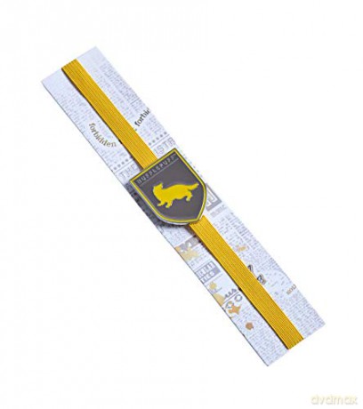 Harry Potter: Hufflepuff Elastic Band Bookmark (Classic Collection) - Insight Editions [KSIĄŻKA]