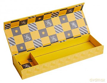 Harry Potter: Hufflepuff Magnetic Pencil Box (Classic Collection) - Insight Editions [KSIĄŻKA]