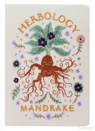 Harry Potter: Mandrake Embroidered Journal - Insight Editions [KALENDARZ]