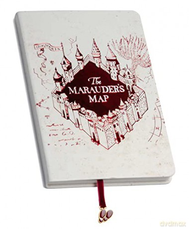 Harry Potter: Marauder's Map Journal with Ribbon Charm - Insight Editions [KSIĄŻKA]