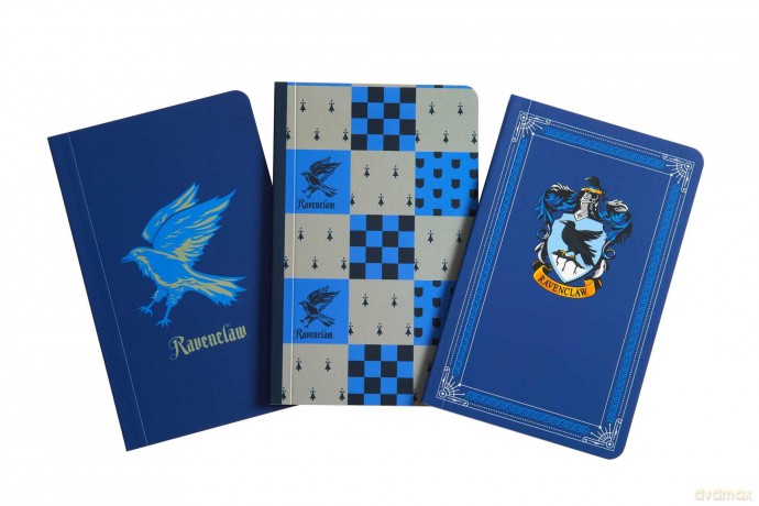 Harry Potter: Ravenclaw Pocket Notebook Collection: Set of 3 (Classic) - Insight Editions [KSIĄŻKA]