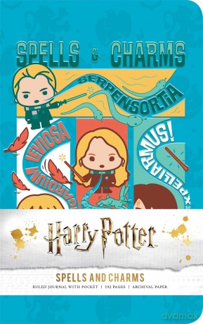 Harry Potter: Spells and Charms Ruled Pocket Journal - Insight Editions [KSIĄŻKA]