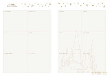 Harry Potter: Welcome to Hogwarts Planner Notebook Collection (Set of 3): (Harry Potter School Planner School, Harry Potter Gift, Harry Potter Stationery, Undated Planner) - Insight Editions [KSIĄŻKA]
