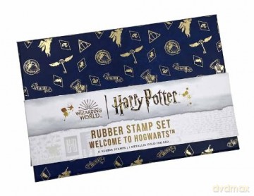 Harry Potter: Welcome to Hogwarts Rubber Stamp Set - Insight Editions [KSIĄŻKA]