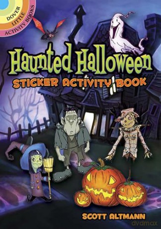 Haunted Halloween Sticker Activity Book (Little Activity Books) - Scott Altmann [KSIĄŻKA]