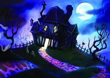 Haunted Halloween Sticker Activity Book (Little Activity Books) - Scott Altmann [KSIĄŻKA]