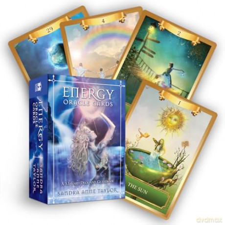 HayHouse Publications Energy Oracle Cards: A 53-Card Deck and Guidebook,Multi-Colour,14 x 10 x 3.5 cm - Sandra Anne Taylor [KSIĄŻKA]