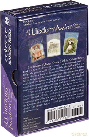 HayHouse Publications Wisdom of Avalon Oracle Cards Set Colette Baron-Reid, Bamboo, Multi-Colour, 14 x 10 x 3.5 cm - Colette Baron-Reid [KSIĄŻKA]