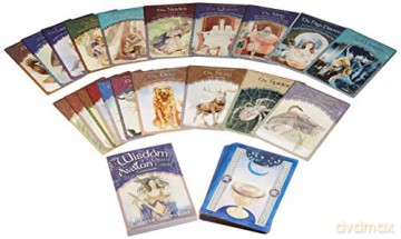 HayHouse Publications Wisdom of Avalon Oracle Cards Set Colette Baron-Reid, Bamboo, Multi-Colour, 14 x 10 x 3.5 cm - Colette Baron-Reid [KSIĄŻKA]