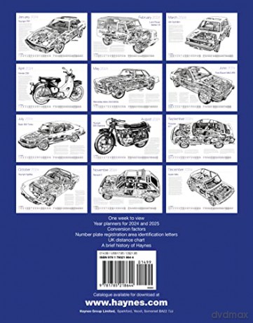 Haynes 2024 Desk Diary: January to December 2024 - Haynes Group LTD [KSIĄŻKA]
