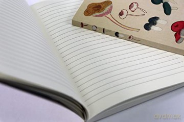 Healing Mushrooms Paperback Journal: Lined: Notebook with Pocket: Blank Notebook with Pocket - Tuttle Studio [KSIĄŻKA]
