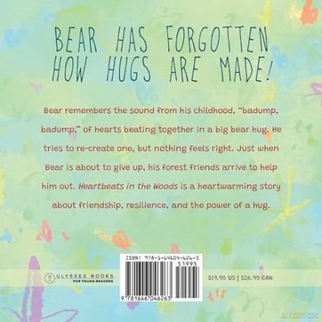 Heartbeats in the Woods: A Children's Book about Hugs, Family, and Friendship - Scenny Orioli [KSIĄŻKA]