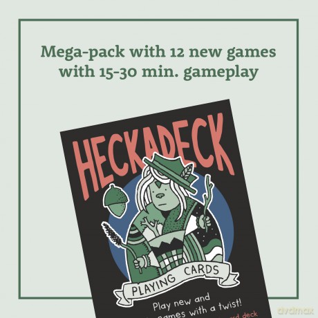 Heckadeck: Playing Cards - Travis Nichols [KSIĄŻKA]