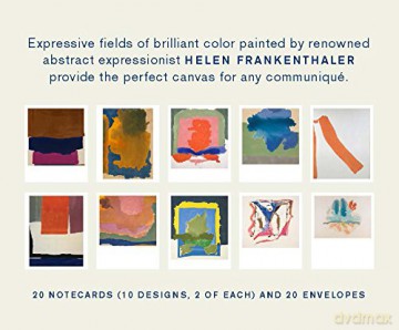 Helen Frankenthaler Notes: 20 Notecards and Envelopes - Helen Frankenthaler [KALENDARZ]