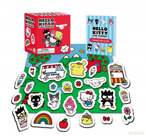 Hello Kitty and Friends Magnet Set (Rp Minis) - Merrill Hagan [KOMIKS]