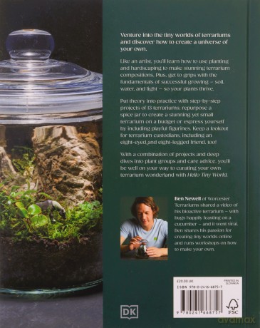 Hello Tiny World: An Enchanting Journey into the World of Creating Terrariums - Ben Newell [KSIĄŻKA]