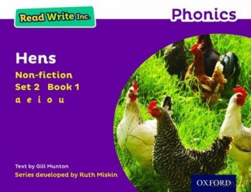 Hens (Purple Set 2 Non-fiction 1) (Read Write Inc. Phonics) [KSIĄŻKA]