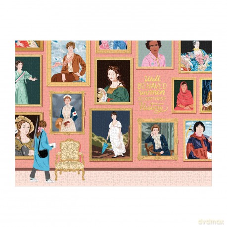 Herstory Museum 1000 Piece Foil Puzzle - Galison [PUZZLE]