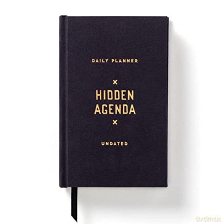 Hidden Agenda Undated Mini Planner - Brass Monkey [KSIĄŻKA]