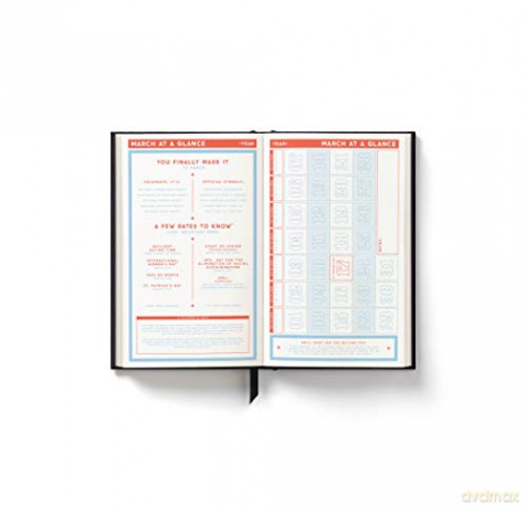 Hidden Agenda Undated Mini Planner - Brass Monkey [KSIĄŻKA]