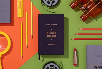 Hidden Agenda Undated Mini Planner - Brass Monkey [KSIĄŻKA]