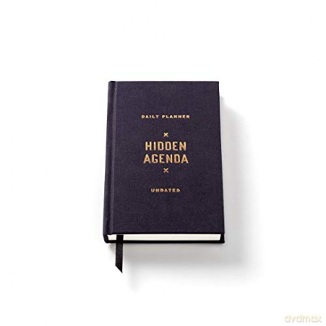 Hidden Agenda Undated Mini Planner - Brass Monkey [KSIĄŻKA]