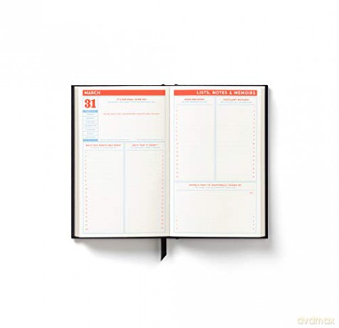Hidden Agenda Undated Mini Planner - Brass Monkey [KSIĄŻKA]