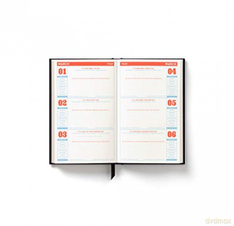Hidden Agenda Undated Mini Planner - Brass Monkey [KSIĄŻKA]