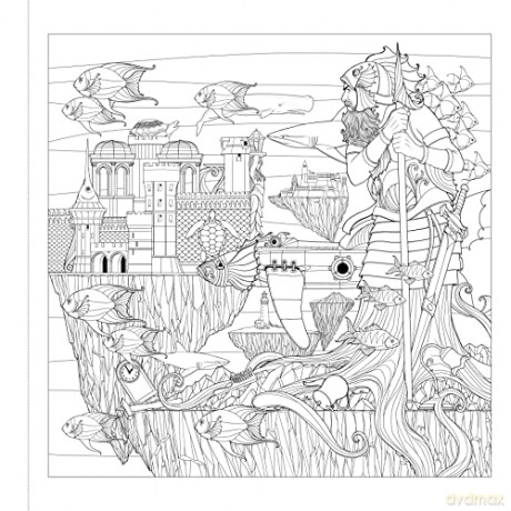 Hidden Wonders: Atlantis: A Seek-And-Find Coloring Book of the Legendary Sunken City - Fausto Bianchi [KSIĄŻKA]