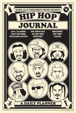 Hip Hop Journal: A Daily Planner (Music) [KSIĄŻKA]