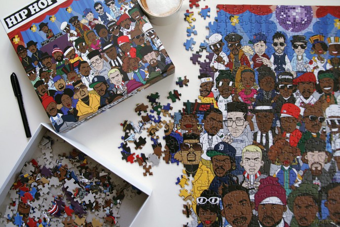 Hip Hop Puzzle - Mark 563 [KSIĄŻKA]