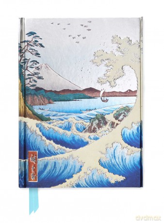 Hiroshige - The Sea at Satta (Flame Tree Notebook) (Flame Tree Notebooks): 28 - Flame Tree Studio [KSIĄŻKA]