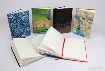 Hiroshige Cherry Blossoms Hardcover Journal: Lined Notebook: With Ribbon Bookmark: Blank Notebook with Ribbon Bookmark - Tuttle Studio [KSIĄŻKA]