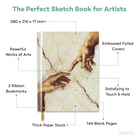 Hiroshige: Plum Garden (Blank Sketch Book) (Luxury Sketch Books) - Flame Tree Studio [KSIĄŻKA]