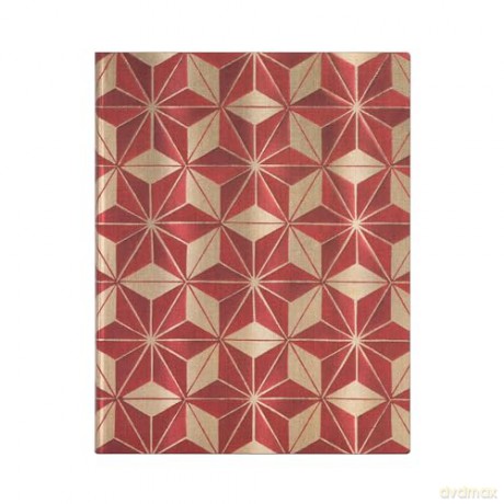 Hishi (Ukiyo-e Kimono Patterns) Ultra Unlined Journal: Flexi softcover, 100 gsm, ribbon marker, memento pouch, book edge printing - Paperblanks [KALENDARZ]