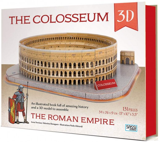 HISTORY OF EXPLORATION: COLOSSEUM (3D Model) - Irena [KSIĄŻKA]