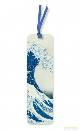 Hokusai: Great Wave Bookmarks (pack of 10) - Flame Tree Studio [KSIĄŻKA]