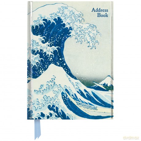 Hokusai: The Great Wave (Address Book) (Flame Tree Address Books) - Flame Tree Studio [KSIĄŻKA]