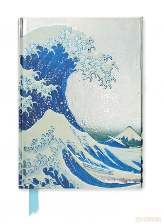 Hokusai: The Great Wave (Foiled Journal): 09 (Flame Tree Notebooks, 09) - Flame Tree Studio [KSIĄŻKA]