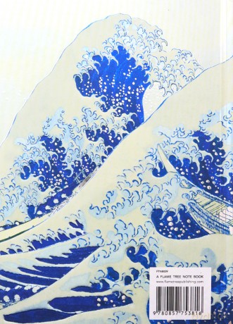 Hokusai: The Great Wave (Foiled Journal): 09 (Flame Tree Notebooks, 09) - Flame Tree Studio [KSIĄŻKA]