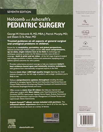 Holcomb and Ashcraft's Pediatric Surgery: Expert Consult - Online + Print - Mojang AB [KSIĄŻKA]