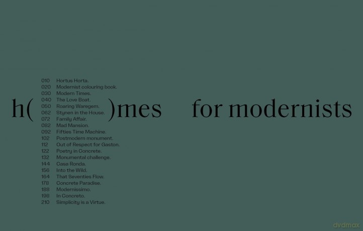 Homes for Modernists - Thijs Demeulemeester [KSIĄŻKA]